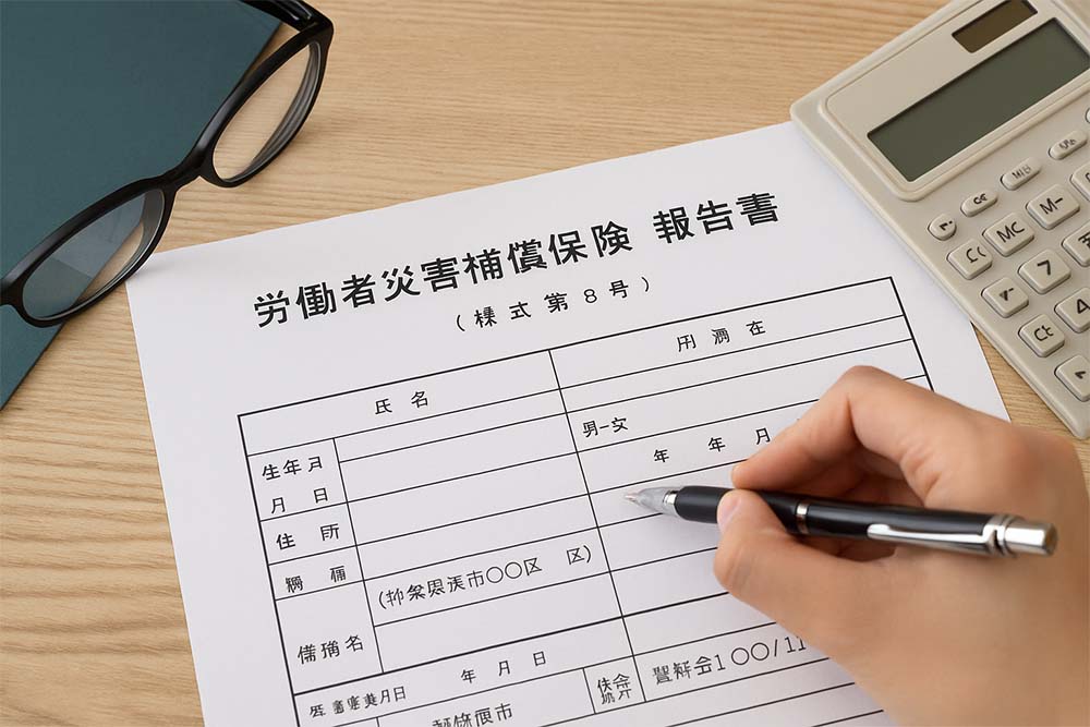 申請書類記載のイメージ