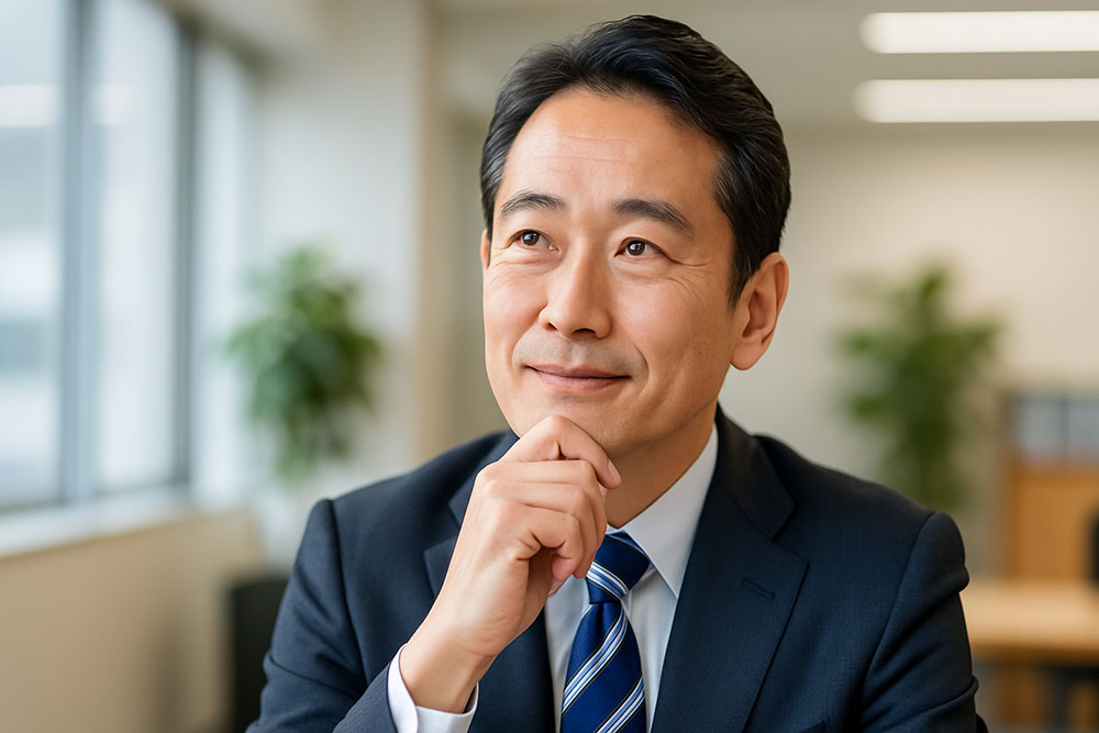 会社経営者の男性